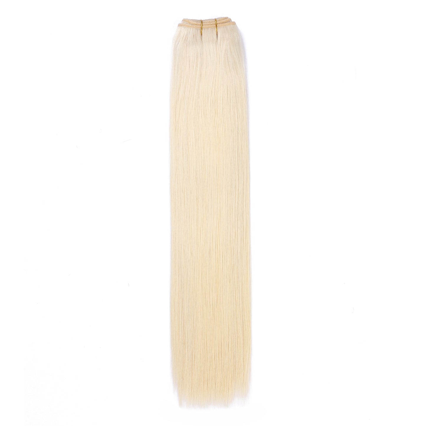 Virgin European Hair Bundles Ice Blonde Color Straight Style