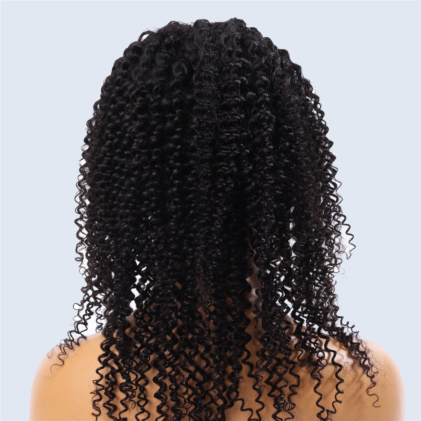 Real Human Hair Full Lace Wig Curly Style