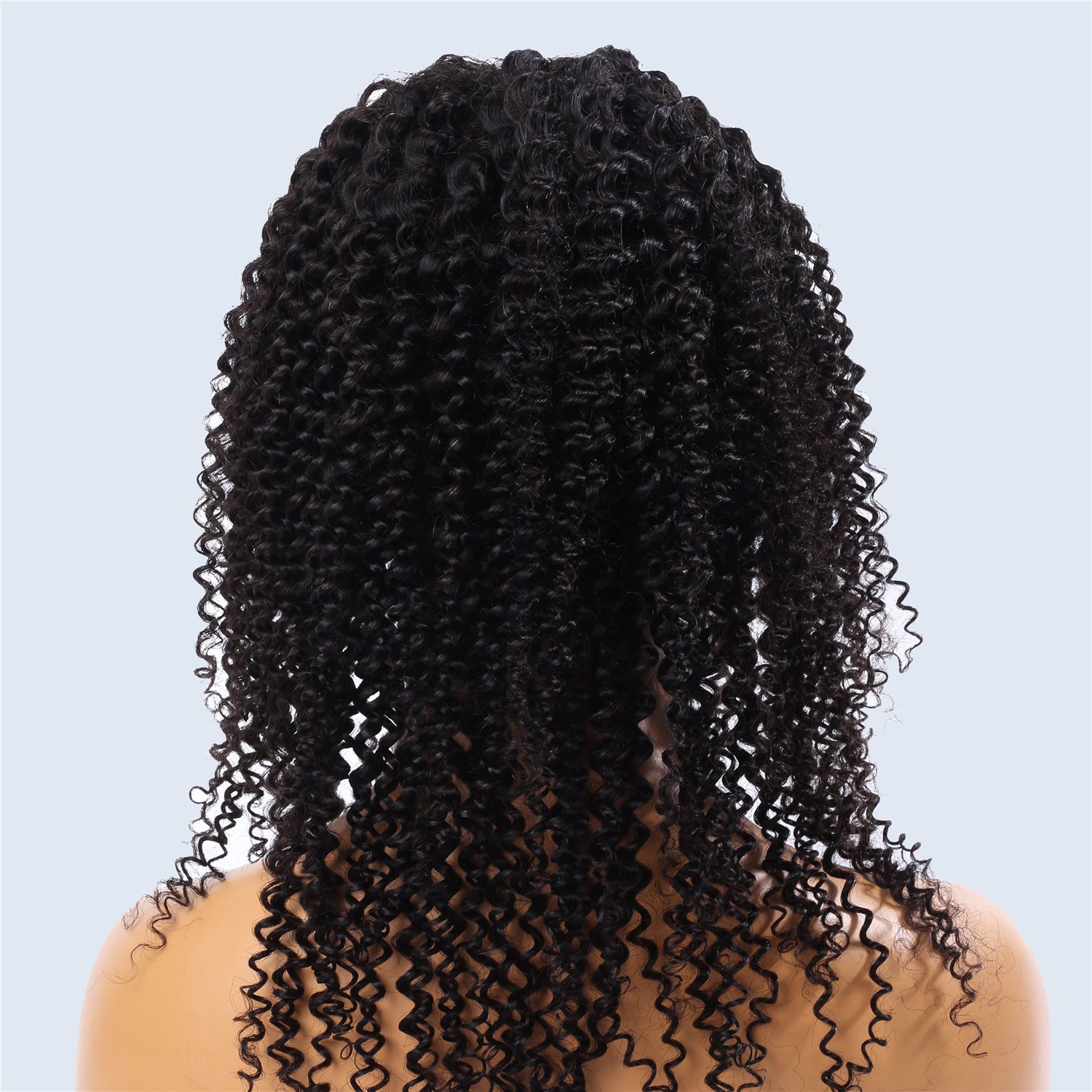 Real Human Hair Full Lace Wig Curly Style
