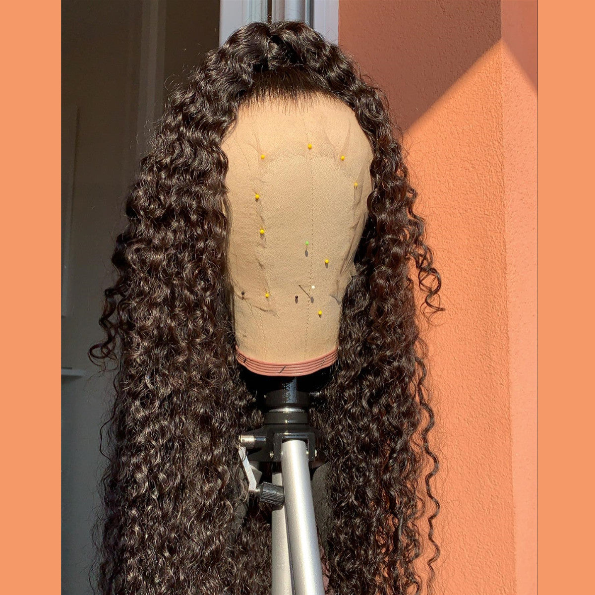 Real Hair Lace Wigs Deep Wave Style