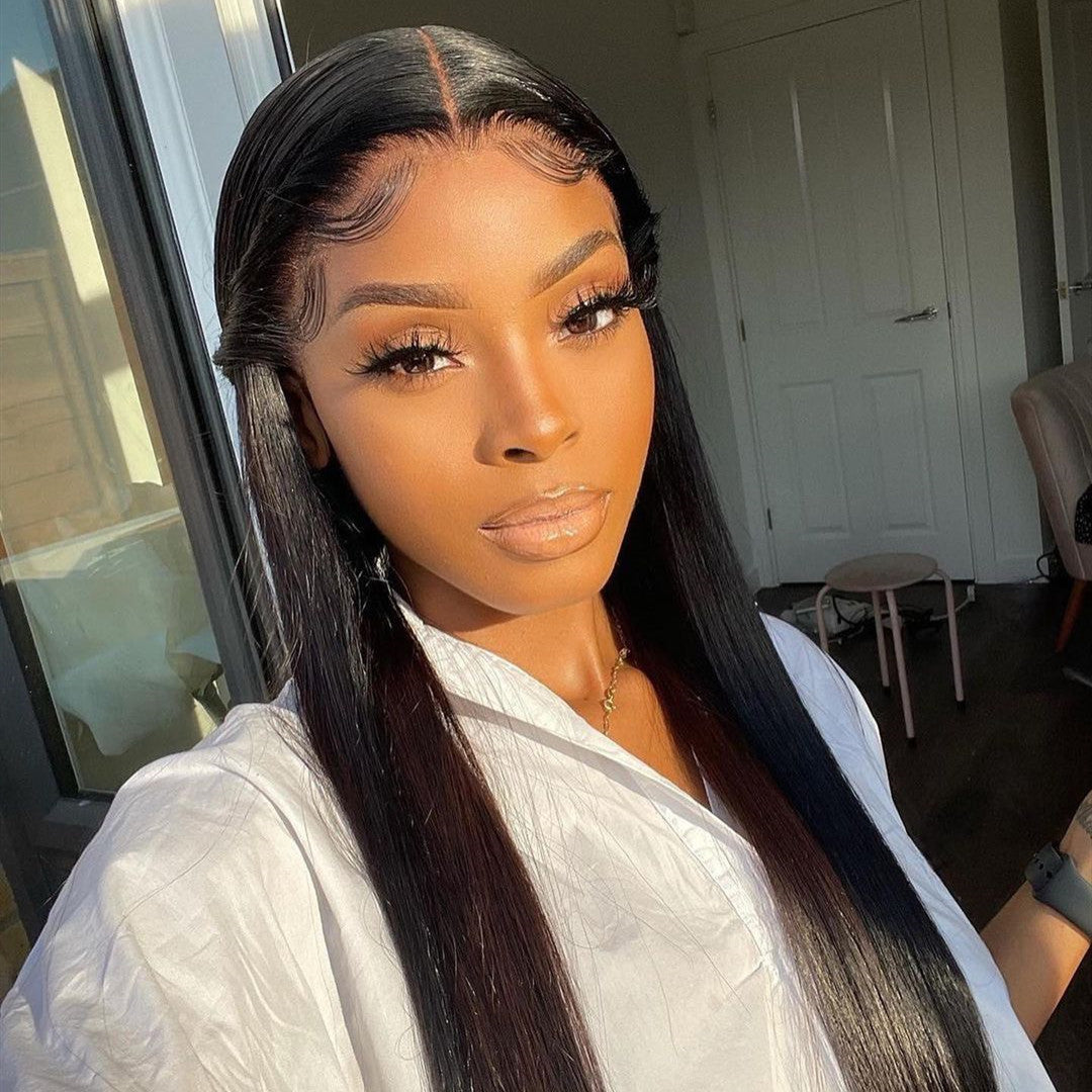 Full Lace Wigs Natural Black Color