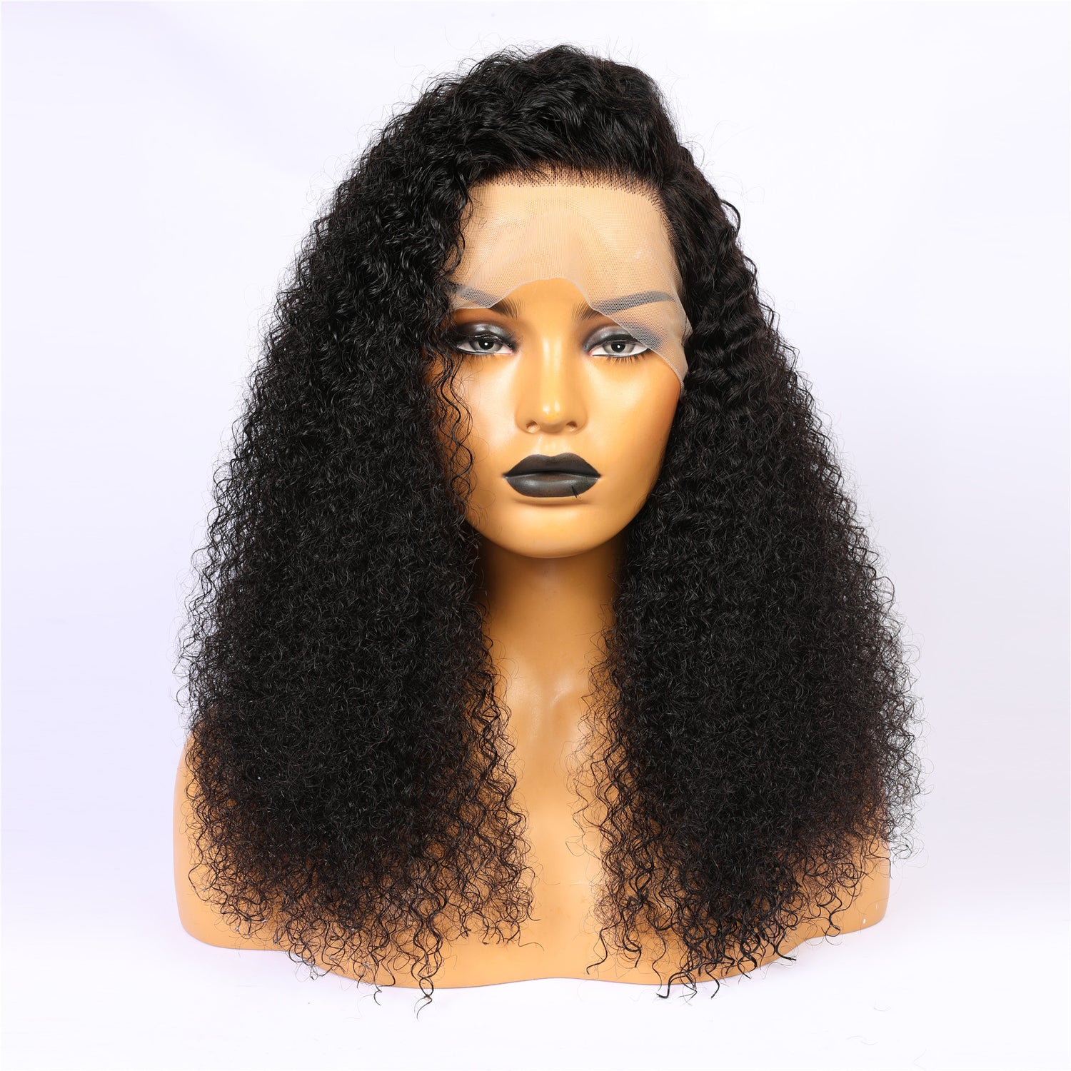 Real Human Hair Lace Wigs Kinky Curl