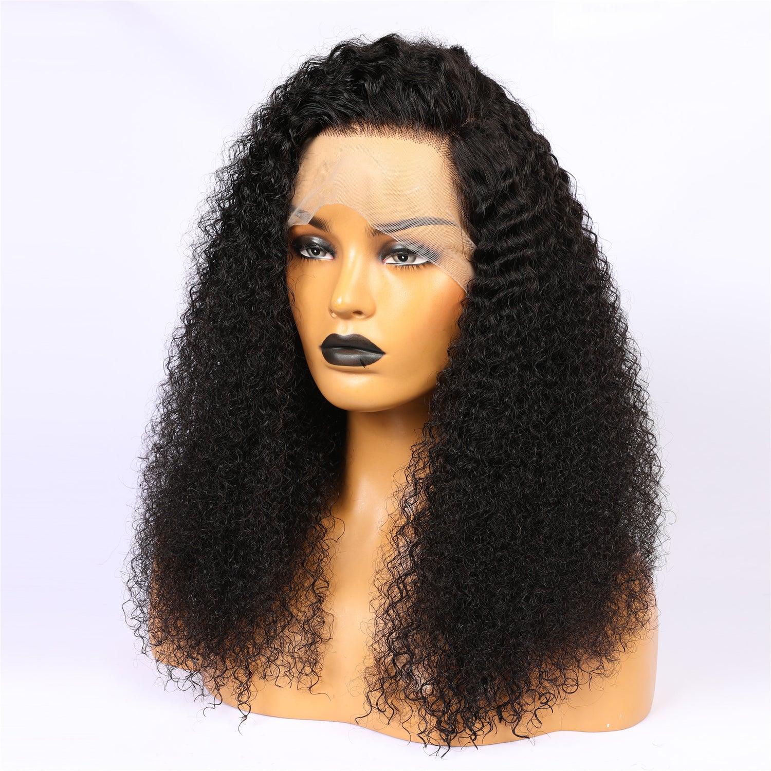 Real Human Hair Lace Wigs Kinky Curl