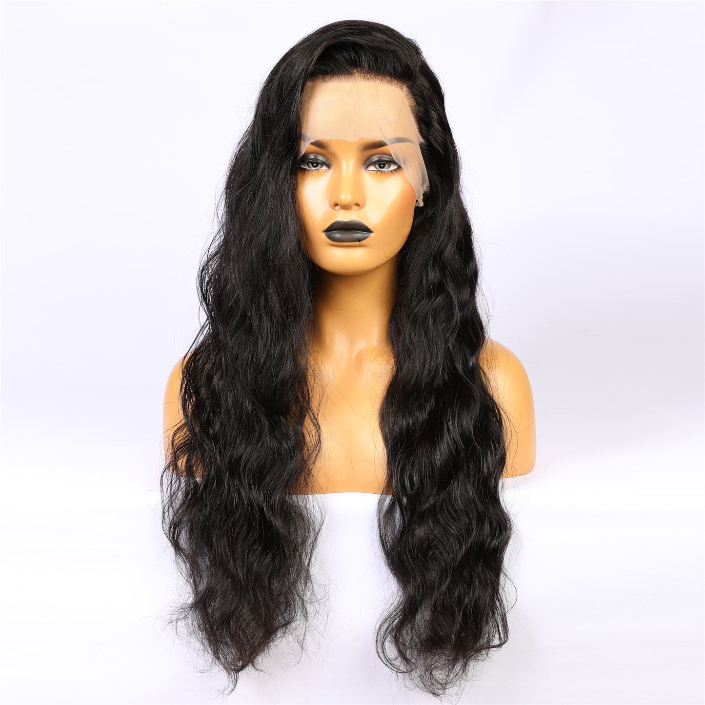Real Human Hair Lace Wigs Natural Wave