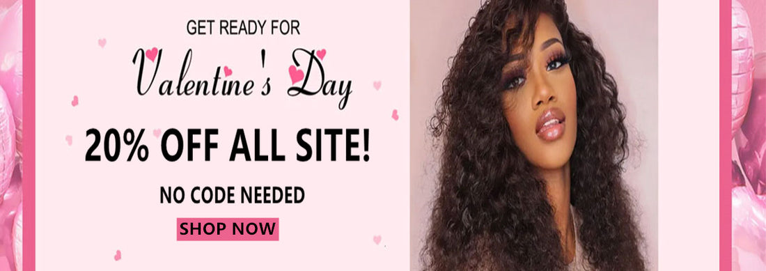 Valentine's Day Real Hair Lace Wigs Big Sale