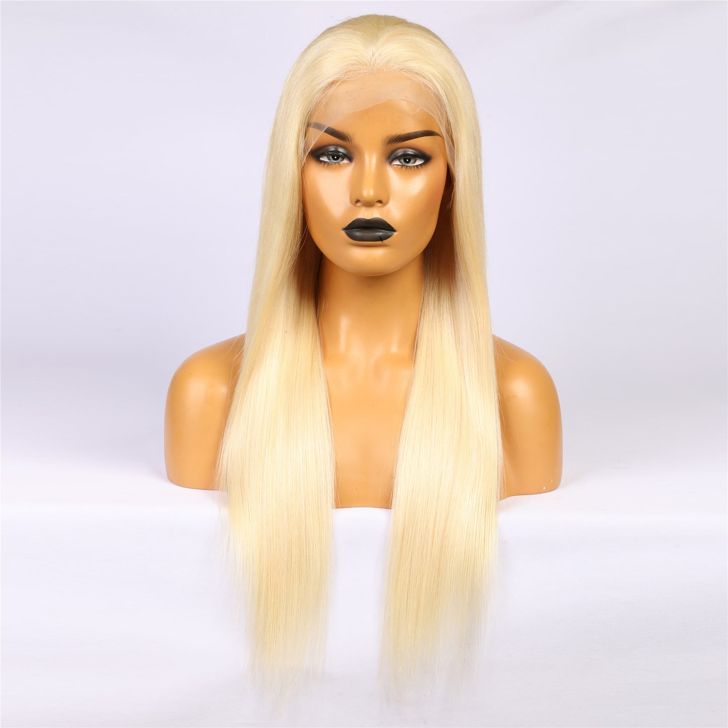 613 Blonde Color Real Human Hair Wigs