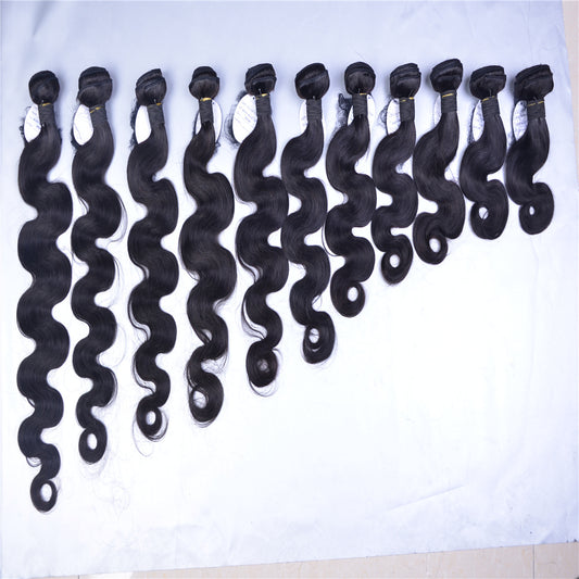 Real Human Hair Weaves Body Wave