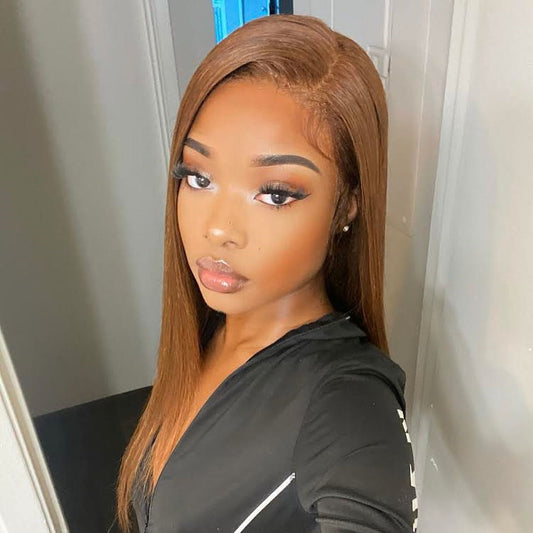 Brown Color Lace Front Wigs