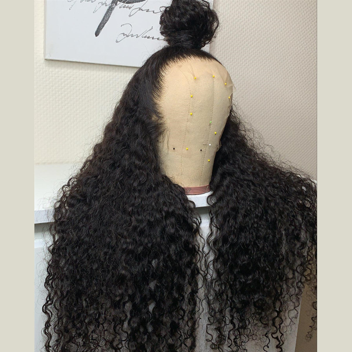 Real Hair Lace Wigs Deep Wave Style