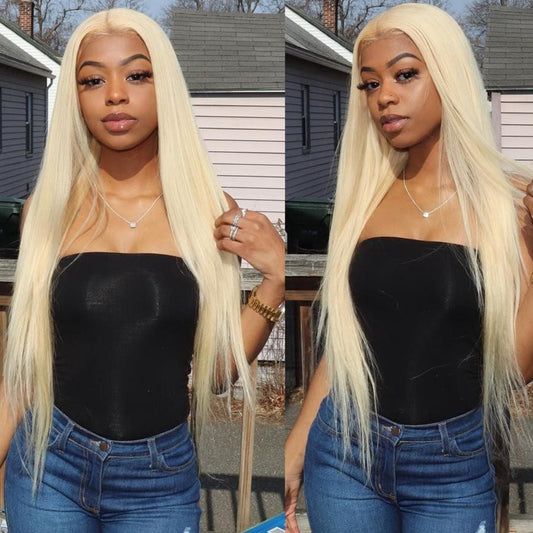 Full Lace Wig Blonde Color
