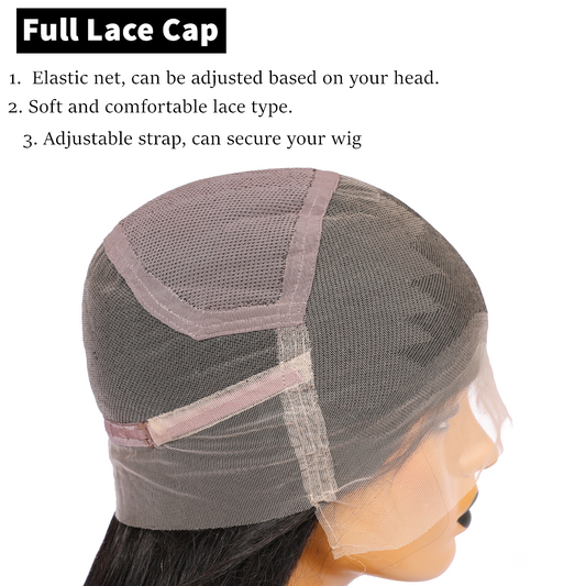 Full Lace Wig Blonde Color