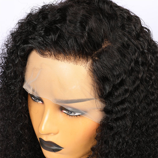 Real Human Hair Lace Wigs Kinky Curl