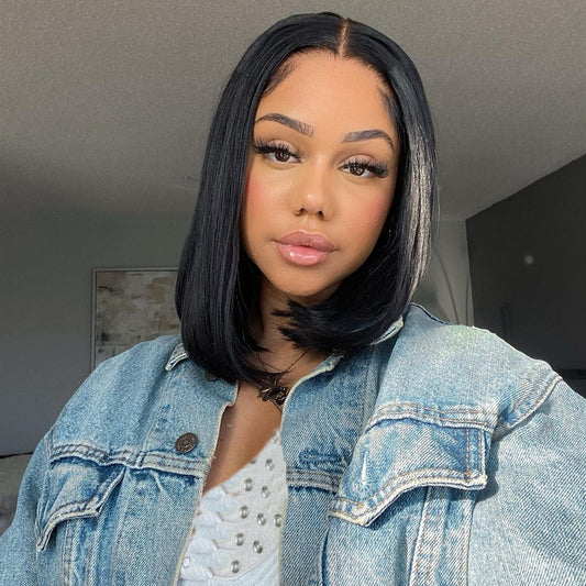 Real Human Hair Lace Frot Bob Wig