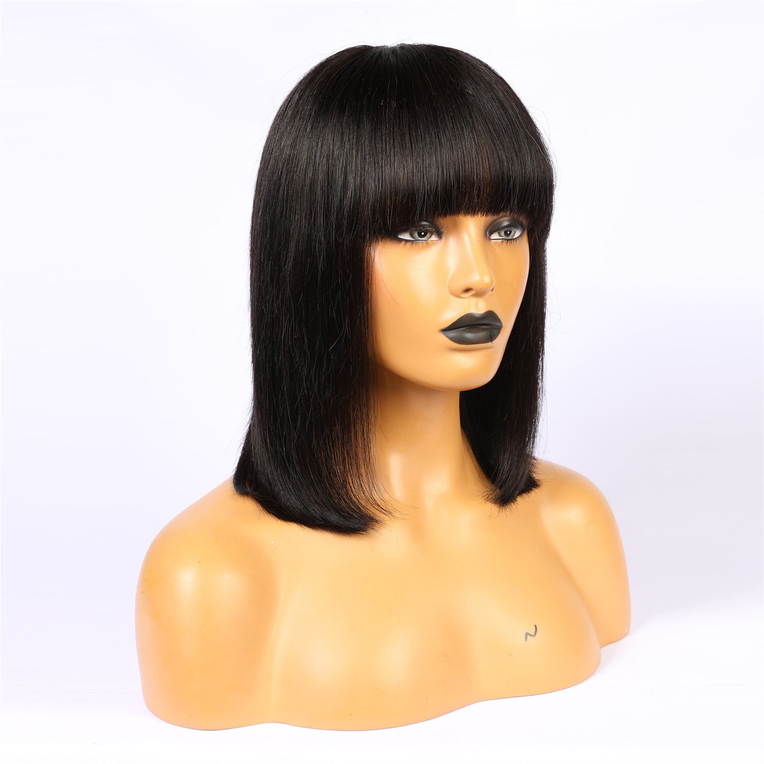 Straight Bob Wigs With Bangs