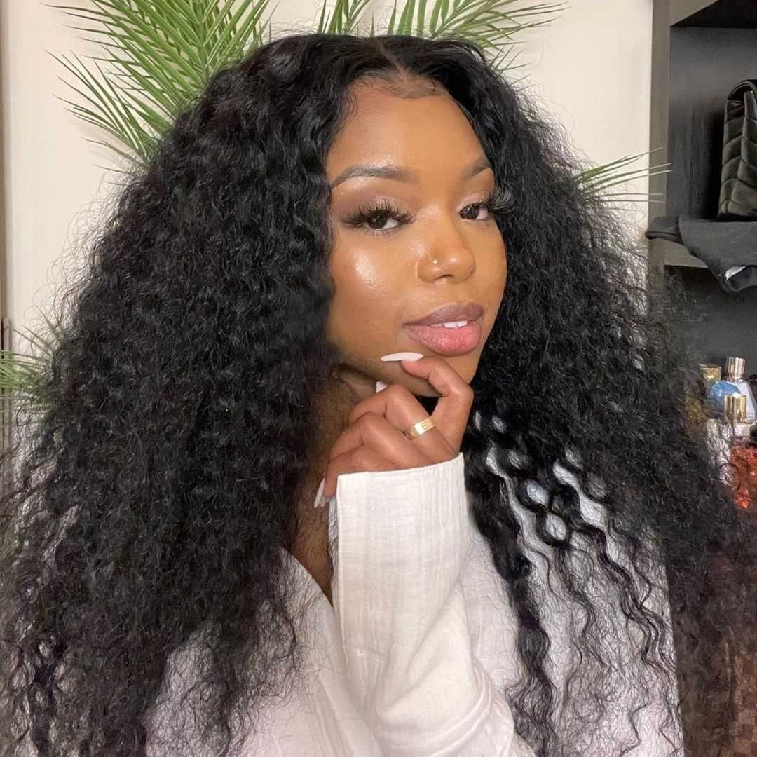 Real Hair Wigs Curly Style