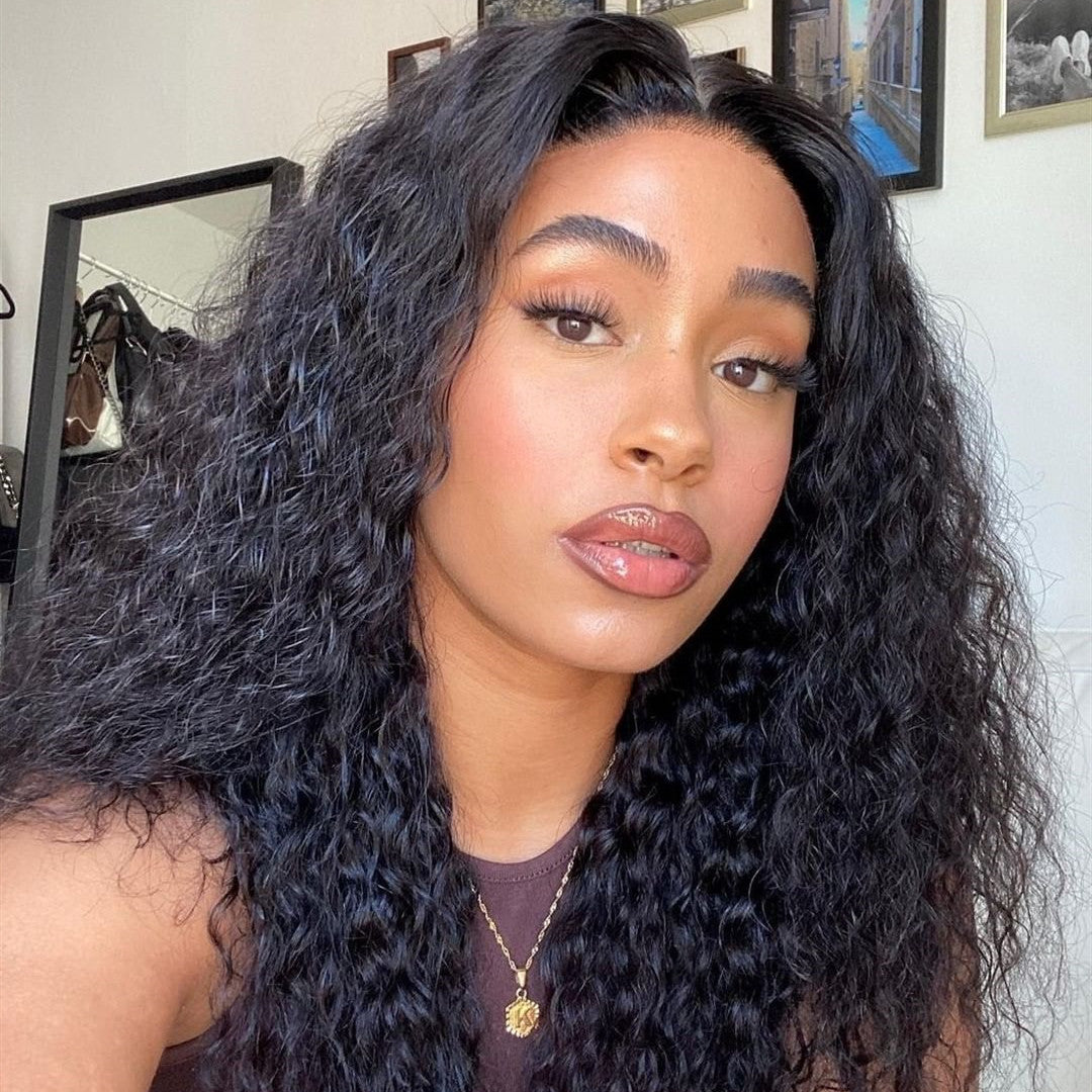 Real Human Hair Lace Wigs Italy Curly