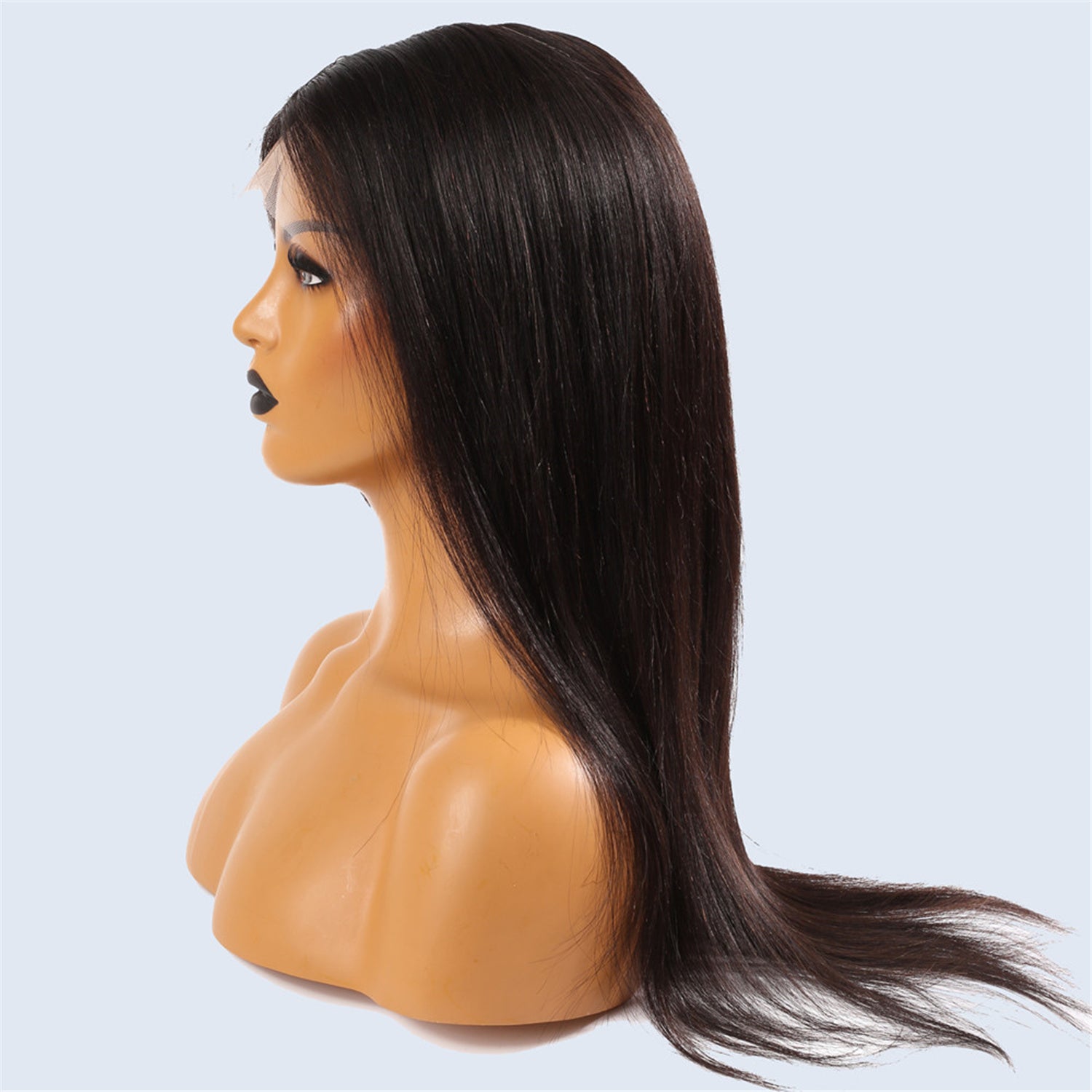 Full Lace Wigs Natural Black Color